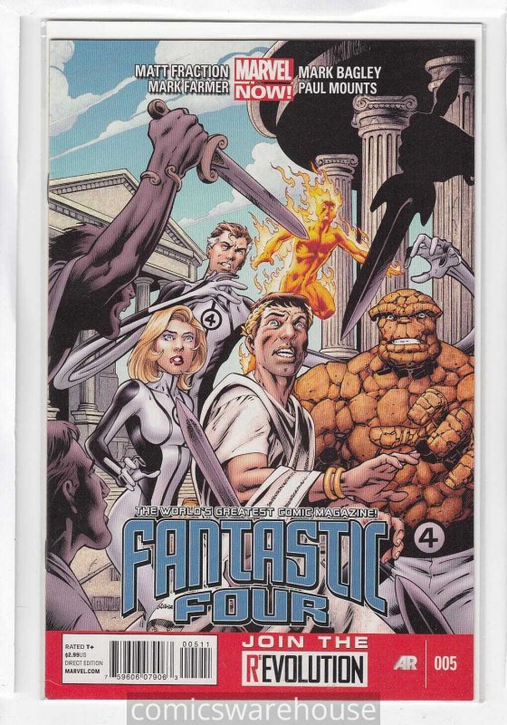 FANTASTIC FOUR (2012 MARVEL) #5 NM A58964