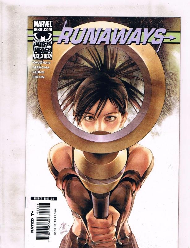 Lot Of 7 Runaways Marvel Comic Books # 19 20 21 22 23 24 25 Brian K Vaughan J244