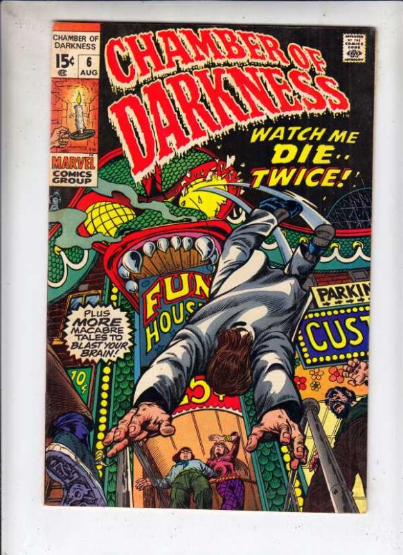 Chamber of Darkness #6 (Aug-70) FN+ Mid-High-Grade 