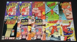 Vintage DC Copper Age Flash 50pc High Grade Comic Lot JLA