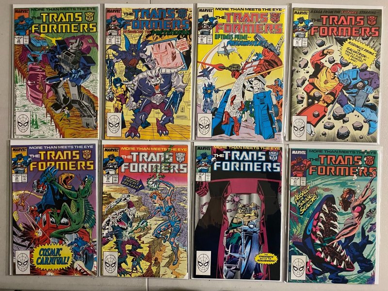 Transformers lot #5-48 Direct Marvel (6.0 FN) 41 diff (1985 to 1988)