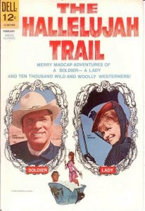 HALLELUJAH TRAIL MOVIE CLASSICS VF  February 1966 COMICS BOOK