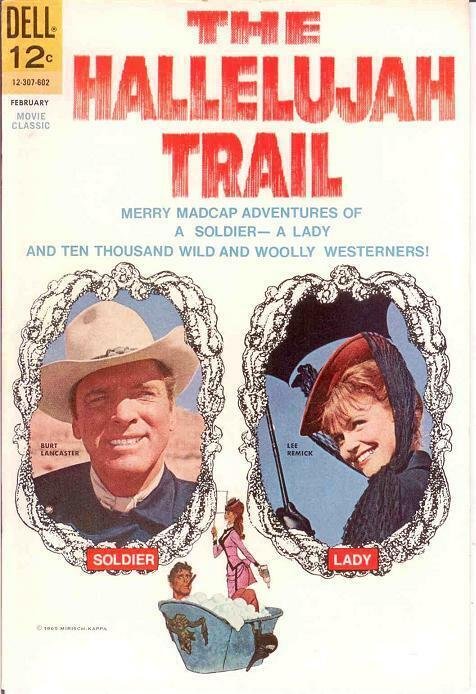 HALLELUJAH TRAIL MOVIE CLASSICS VF  February 1966 COMICS BOOK