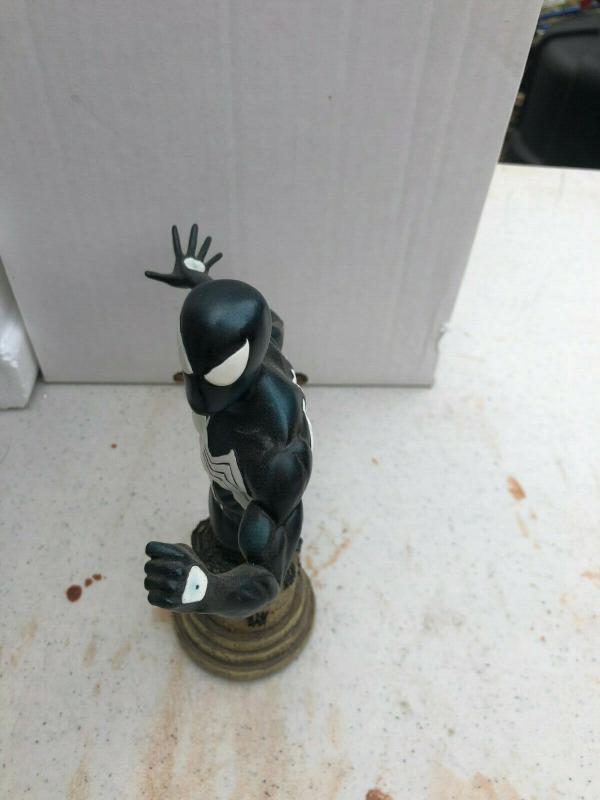 Spider-man Black Symbiote Classic Marvel Bust Statue Venom 2007 Bowen Designs 