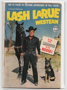 Lash Larue Western #7 (1950) Lash LaRue