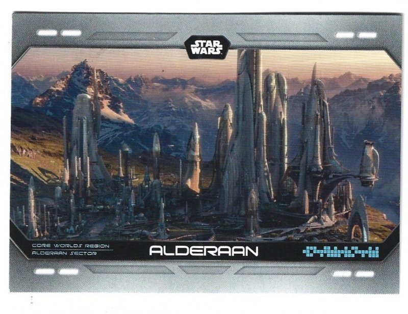 2023 Topps Star Wars Flagship Into the Galaxy #IG-11 Alderaan