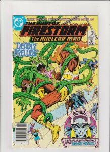 Fury of Firestorm #46 Newsstand DC Comics Nuclear Man Blue Devil 1986 VF/NM 9.0