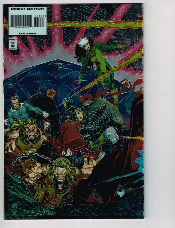 X-Men Omega #1 (1995) - 9.2 NM- *Age of Apocalypse Conclusion/Chromium*