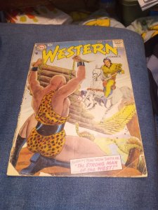 ? Western Comics #64 DC Aug.1957 early silver age Pow Wow Smith greytone cover