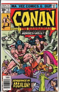 Conan the Barbarian #72 (1977) Conan