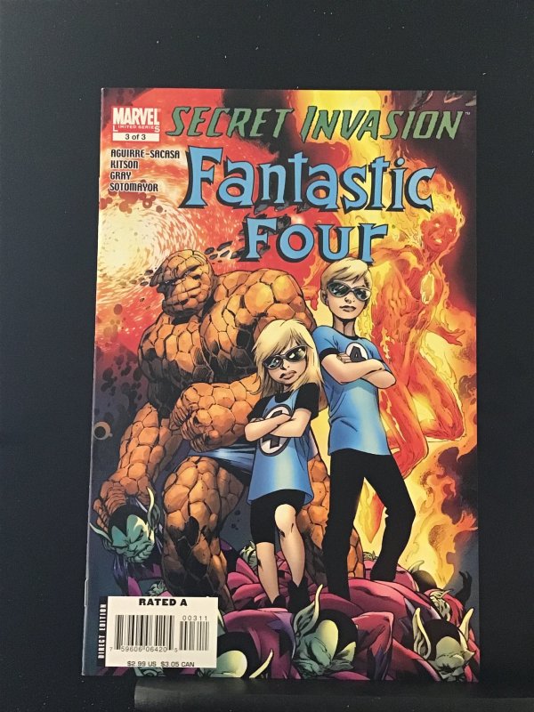 Secret Invasion: Fantastic Four #3 (2008)