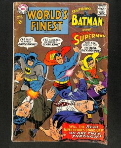 World's Finest Comics #168 Batman Superman!