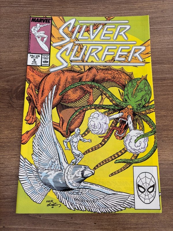 Silver Surfer # 8 NM Marvel Comic Book 10 J439