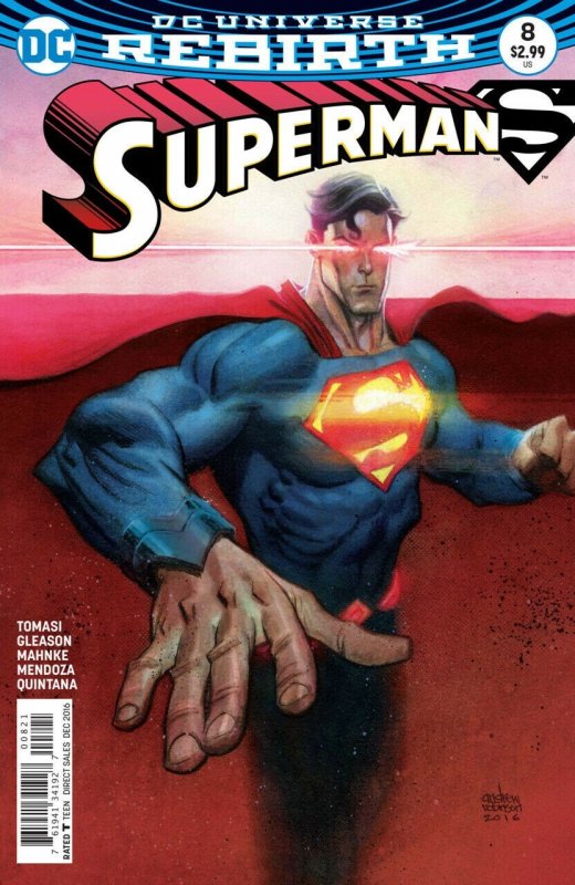 Superman (2016) #8 VF/NM Robinson Variant Cover