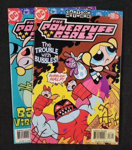 Powerpuff Girls 2PC #18-19 - Phil Moy Covers ~ WE COMBINE SHIPPING ~(9.2ob) 2001