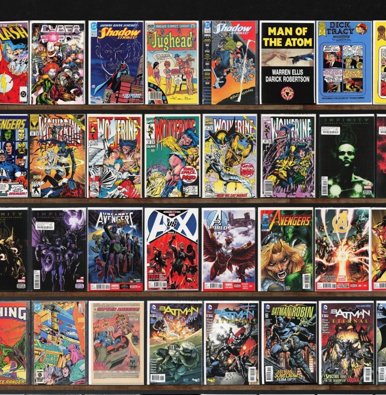 Huge Lot 150+ Comics with Wolverine, Avengers, The Avengers & More!