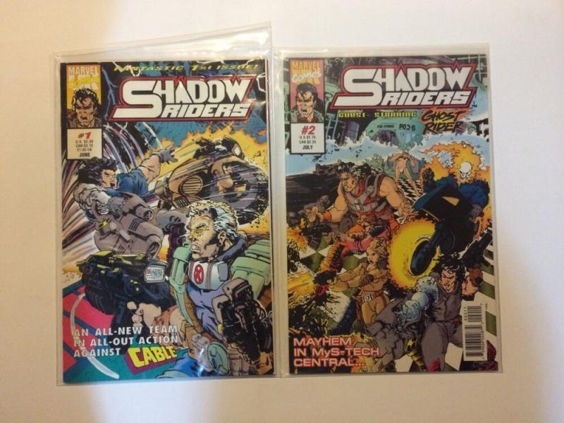 Shadow Riders 1-4 Near Mint Lot Set Run Cable