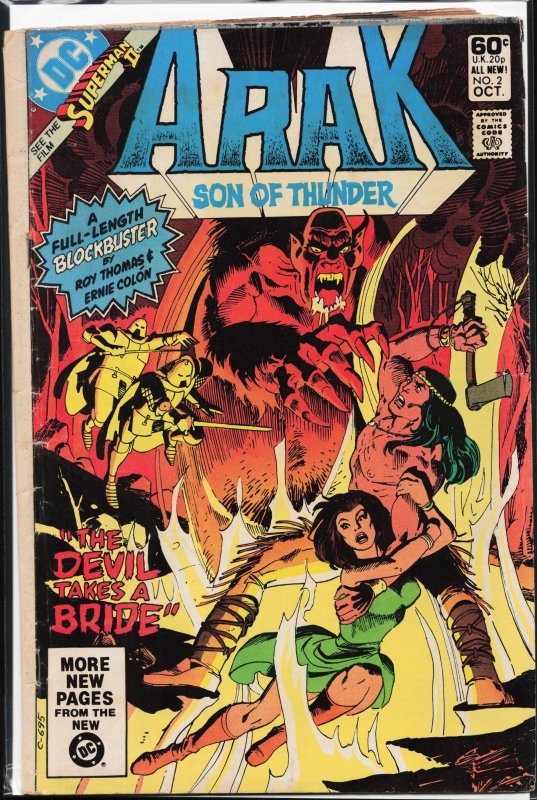 Arak, Son of Thunder #2 (1981) Arak, Son of Thunder