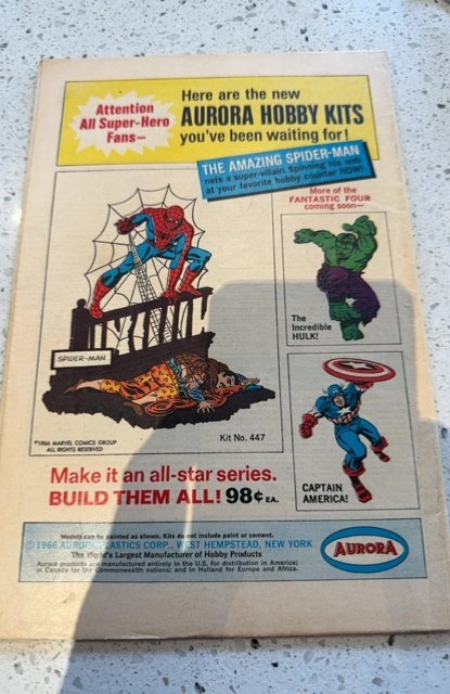 The Amazing Spider-Man #44 (1967)the lizard strikes