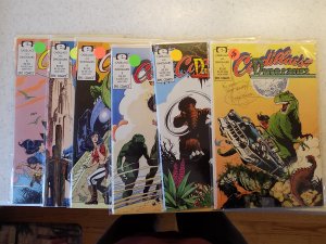 CADILLACS AND DINOSAURS # 1-6 EPIC # 1 SIGNED SCHULTZ COMPLETE RUN VF-NM