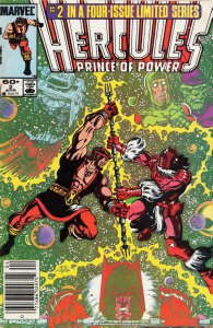 Hercules #2 Newsstand Edition (1984) Hercules