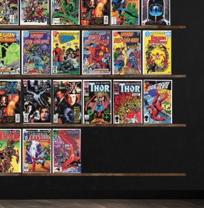 Huge Lot 140+ Comics with Legion Of Super Heroes, Daredevil & More!