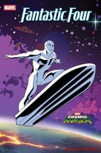 FANTASTIC FOUR #8 MARVEL COSMIC INVASION VARIANT Marvel Comic Book 2025