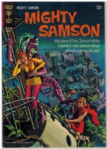 MIGHTY SAMSON 5 VG Mar. 1966 COMICS BOOK