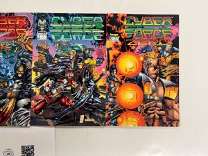 4 Cyber Force Image Comic Books # 0 1 2 3 36 JS70