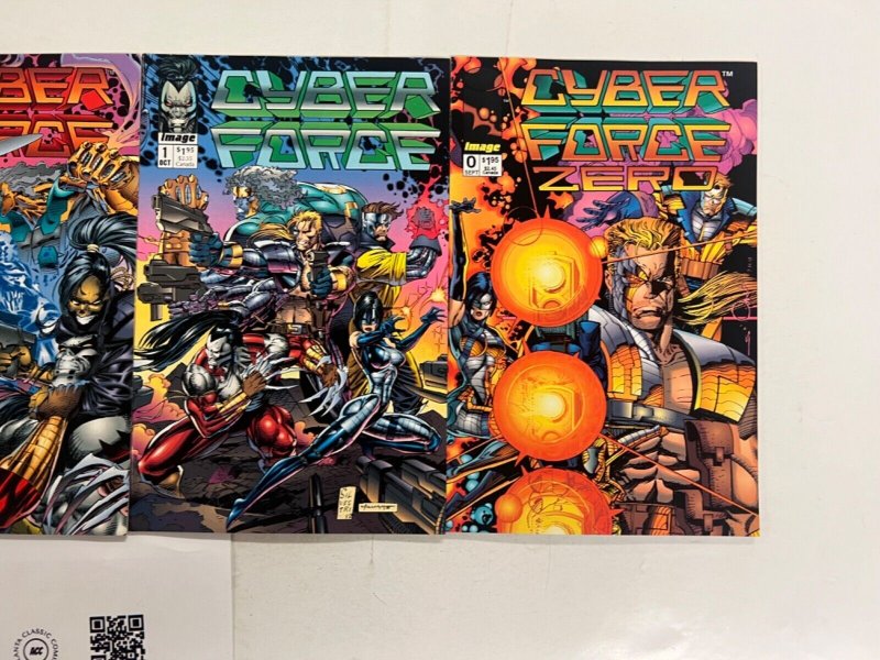 4 Cyber Force Image Comic Books # 0 1 2 3 36 JS70