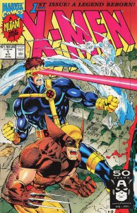 X-Men #1 Wolverine and Cyclops Cover (1991) X-Men [Key Issue]