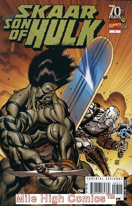 SKAAR: SON OF HULK (2008 Series) #7 Good Comics Book