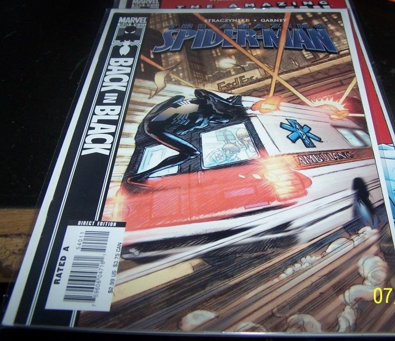 Amazing Spider-Man  # 540  Marvel  back in black pt 2 aunt may dies