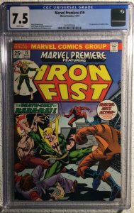 Marvel, Marvel Premiere #19, CGC 7.5, 1st Colleen Wig, Look!
