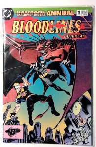 Batman: Shadow of the Bat Annual #1 (1993) DC Comics 1st Print Comic Book