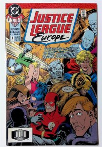 Justice League Europe Annual #1 (Jan 1990, DC) 4.0 VG