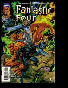 Lot of 11 Fantastic Four Marvel Comics # 1 2 3 4 5 6 7 8 9 10 11  JF26