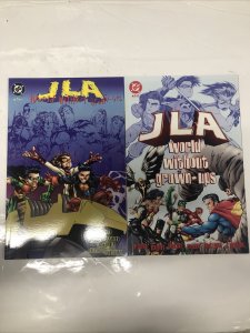 JLA World Without Grown-Ups 1998 #1 & 2 VF/NM Complete Set Young Justice prelude