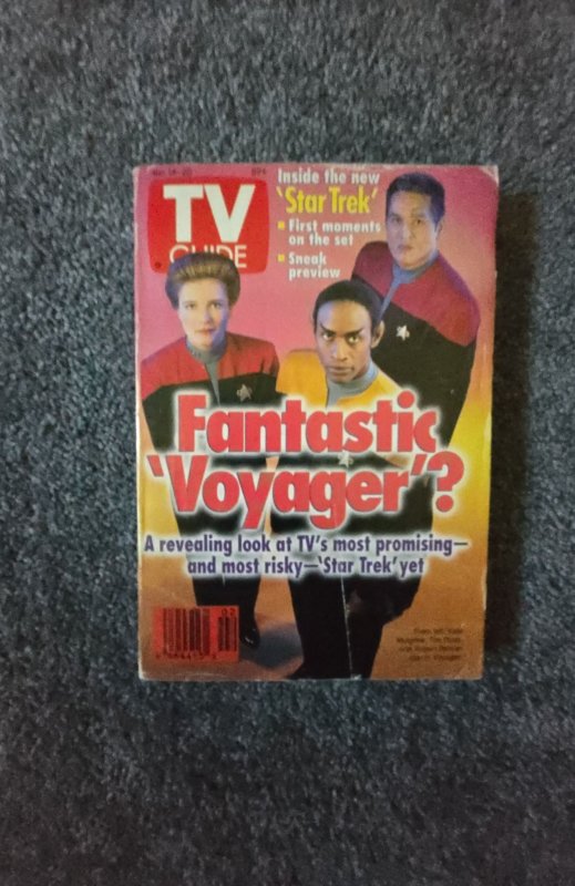 TV GUIDE | Fantastic 'Voyager'? | Jan 14-20 1995