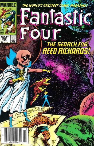 Fantastic Four (Vol. 1) #261 (Newsstand) VF ; Marvel | John Byrne
