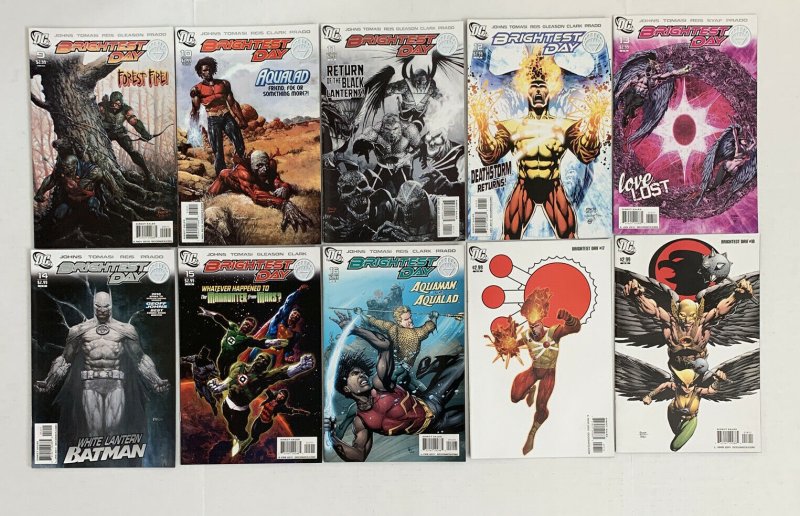 Brightest Day #0 - 23 + 1 Shot Special   Lot Of 25