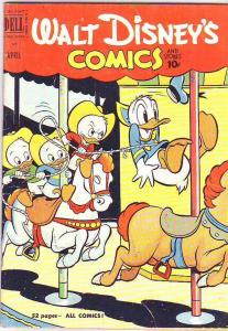 Comics and Stories, Walt Disney's #127 (Apr-51) FN/VF Mid-High-Grade Donald D...