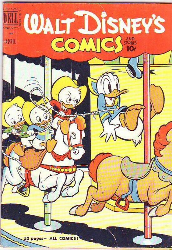 Comics and Stories, Walt Disney's #127 (Apr-51) FN/VF Mid-High-Grade Donald D...