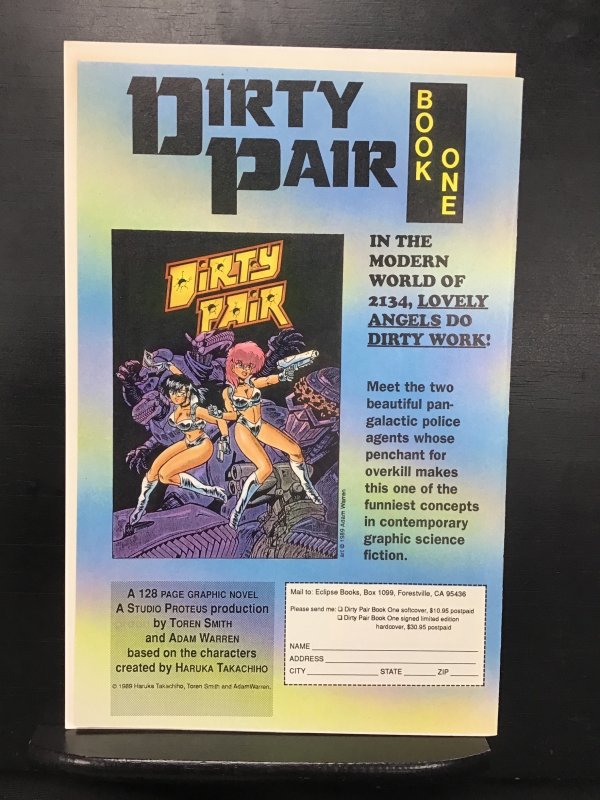 Dirty Pair II #4 (1989) must be 18