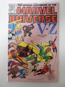 The Official Handbook of the Marvel Universe #12 (1983)