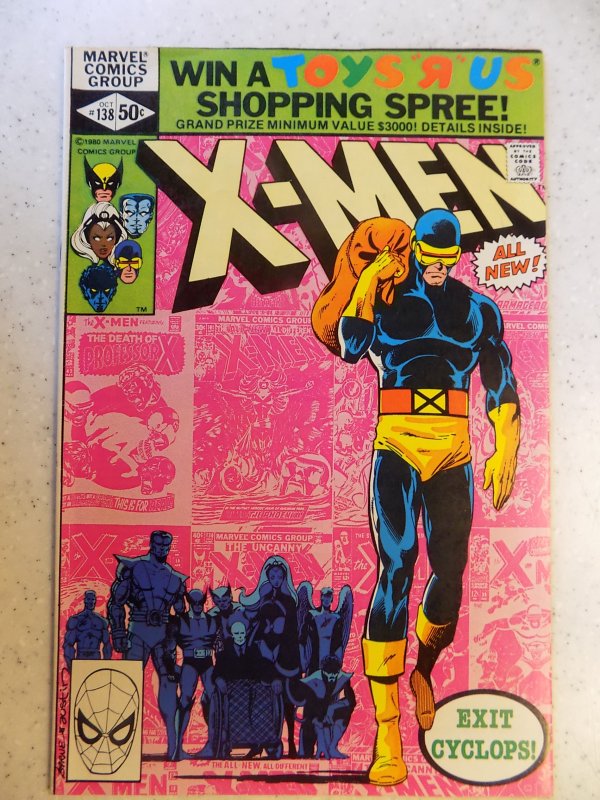 UNCANNY X-MEN # 138 MARVEL BRONZE WOLVERINE VF-