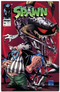 SPAWN #14, NM-, Todd McFarlane, Violator, Clown, Image, more TM in store