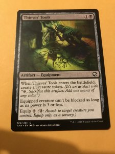 THIEVES’ TOOLS : Magic the Gathering MtG / Adventures in Forgotten Realms