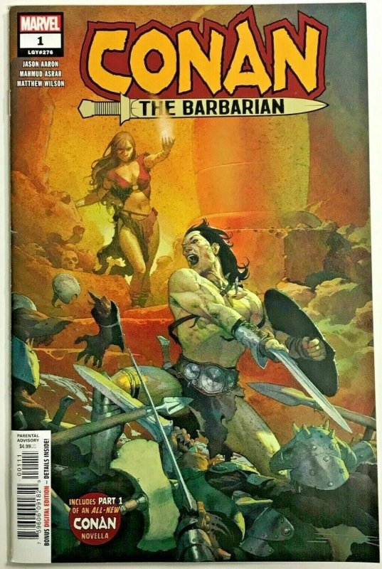 CONAN THE BARBARIAN#1 VF/NM 2019 MARVEL COMICS