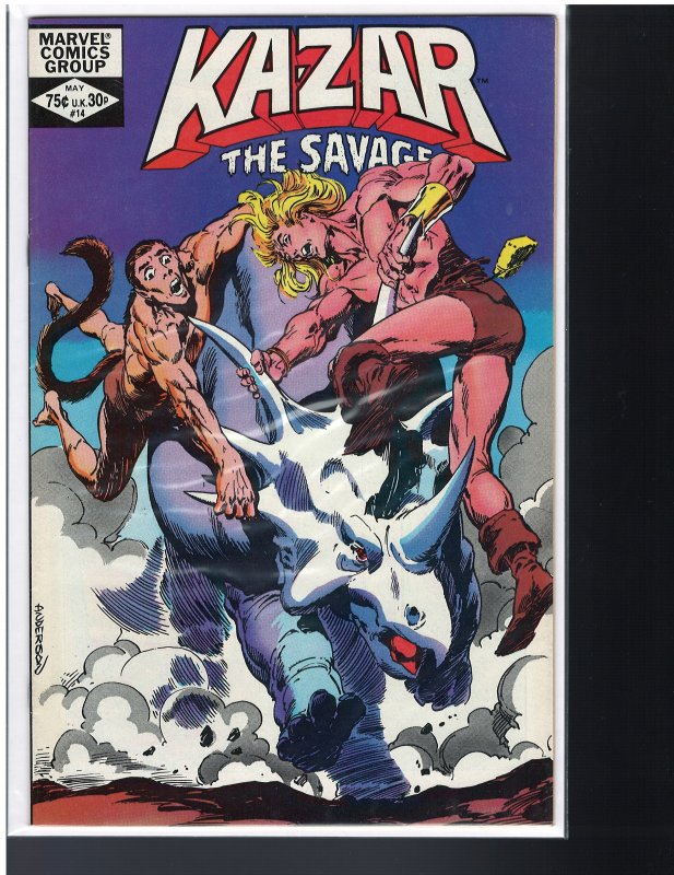 Ka-Zar #14 (Marvel, 1982)